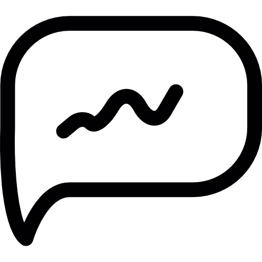 Speech Bbubble With Text